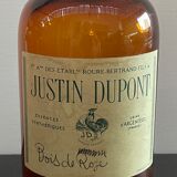 Lot of old glass perfumer bottles with original labels