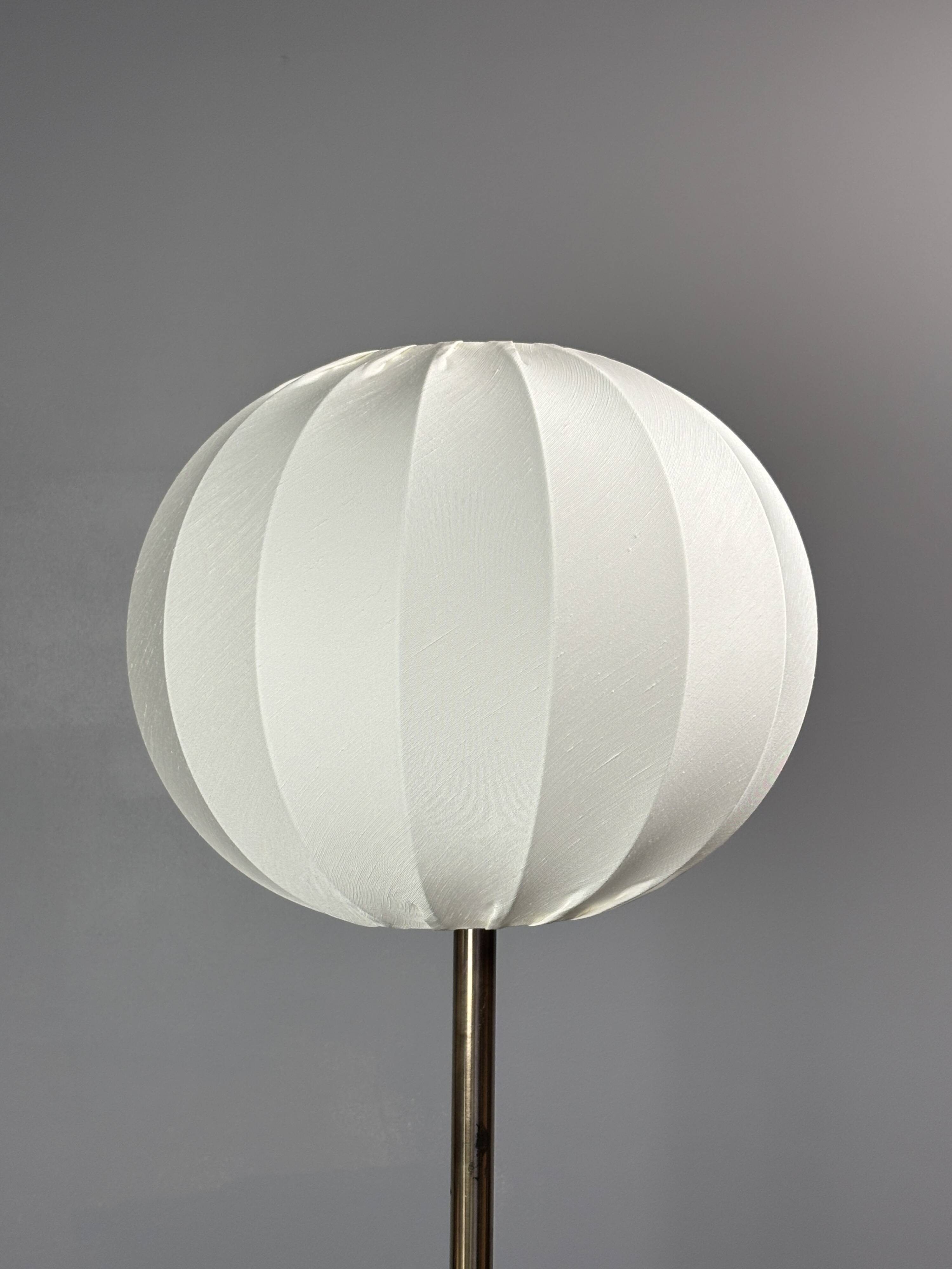 Large Dutch Brutalist Bronze Cocoon Table Lamp, 1990s