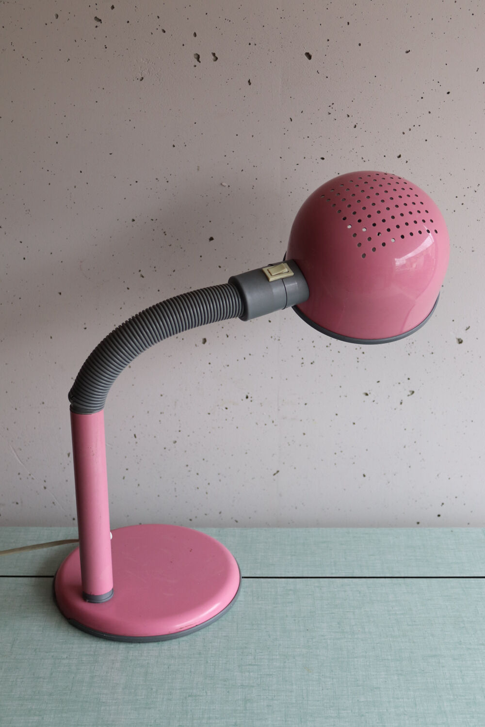 Vintage desk lamp from the 1970s, attributed to Egon Hillebrand for AL.