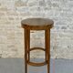 Tabouret haut de bar en bois Baumann