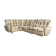 Corner sofa convertible in antique wool brand GMC seats - design 1970