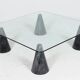 Massimo/Lella Vignelli. Dans le style de. Table basse, marbre, Italie, années 1980.