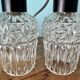 Vintage pendant lamps / art deco lamp shade / 1960's / mid century lamp