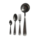 Silver-plated cutlery set by André Blanchet, early 20th century.