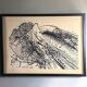 Mario Prassinos, Lithograph Alpilles series 3 dated 1973