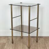 Brass side table/end table