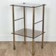 Table d'appoint/bout de canapé  laiton
