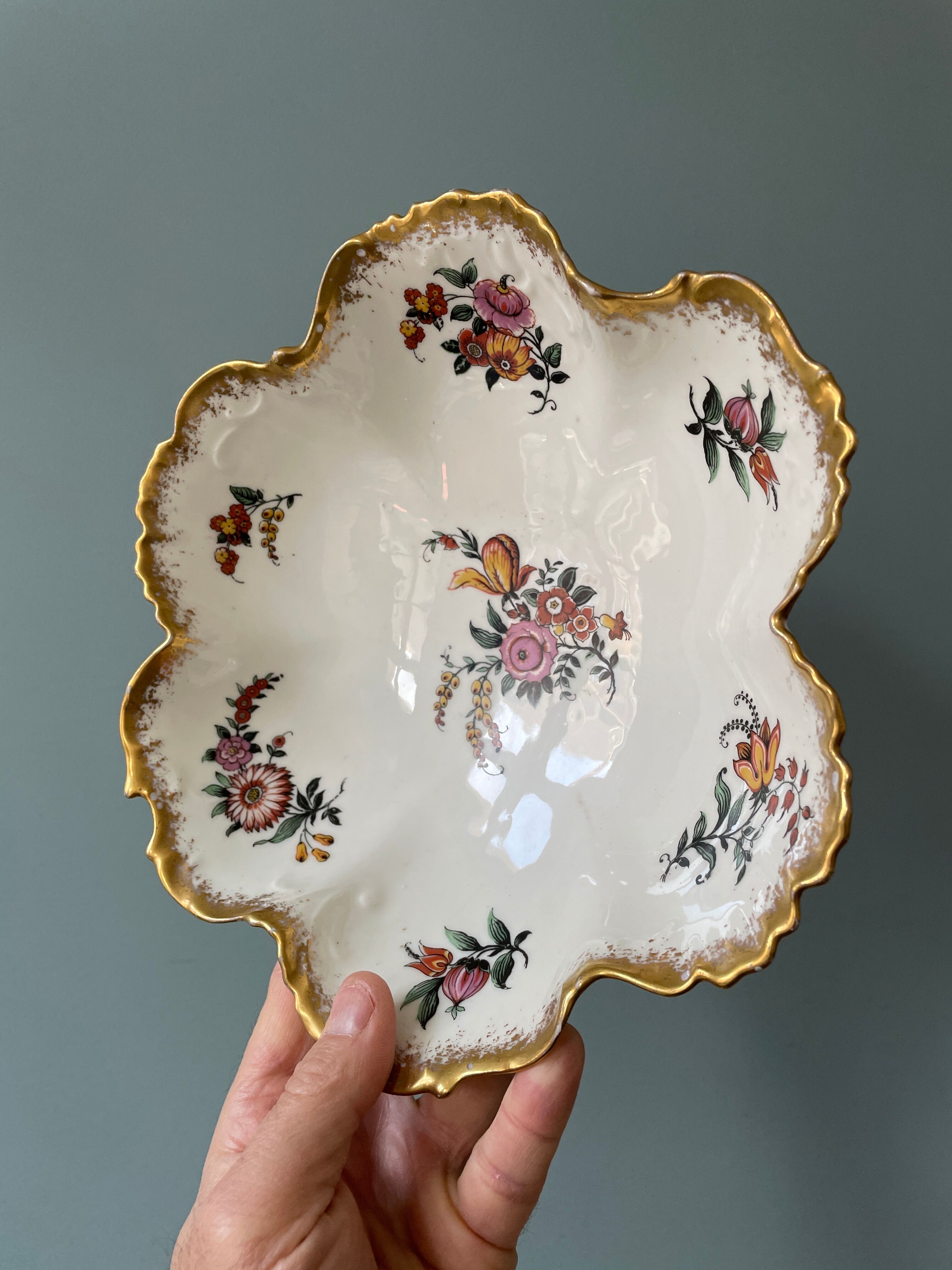 Antique Limoges porcelain cup