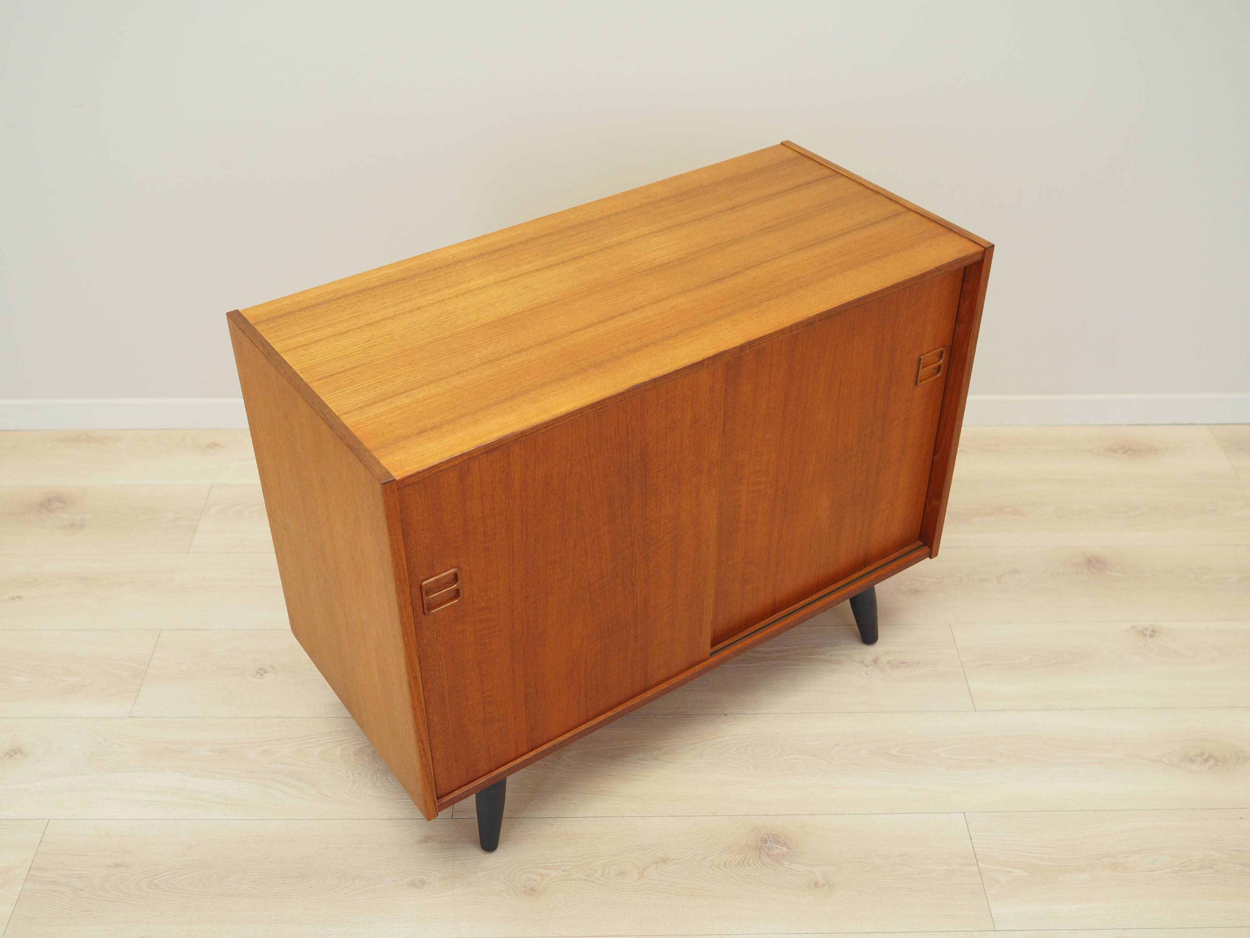 Teak cabinet, Danish design, 1970s, production: Denmark