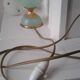Opaline lamps.