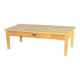 Superbe ancienne table basse de ferme en chêne massif