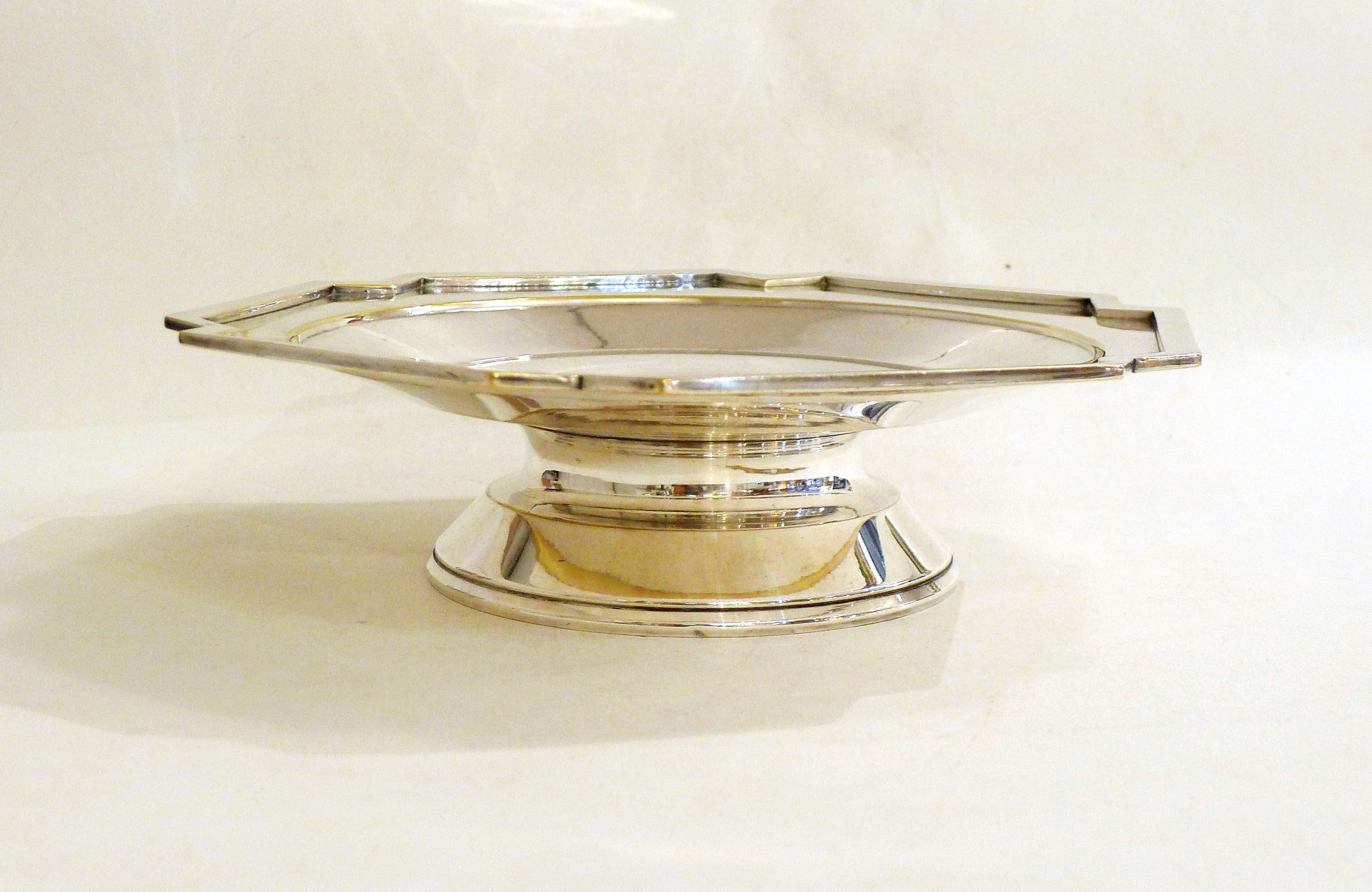 Art Deco silver standing cup