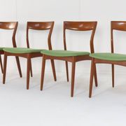 Ensemble de 4 chaises de salle à manger R. Borregaard pour Viborg