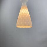 Glass hanging lamp by Aloys Gangkofner IBIZA for Peill & Putzler 1960