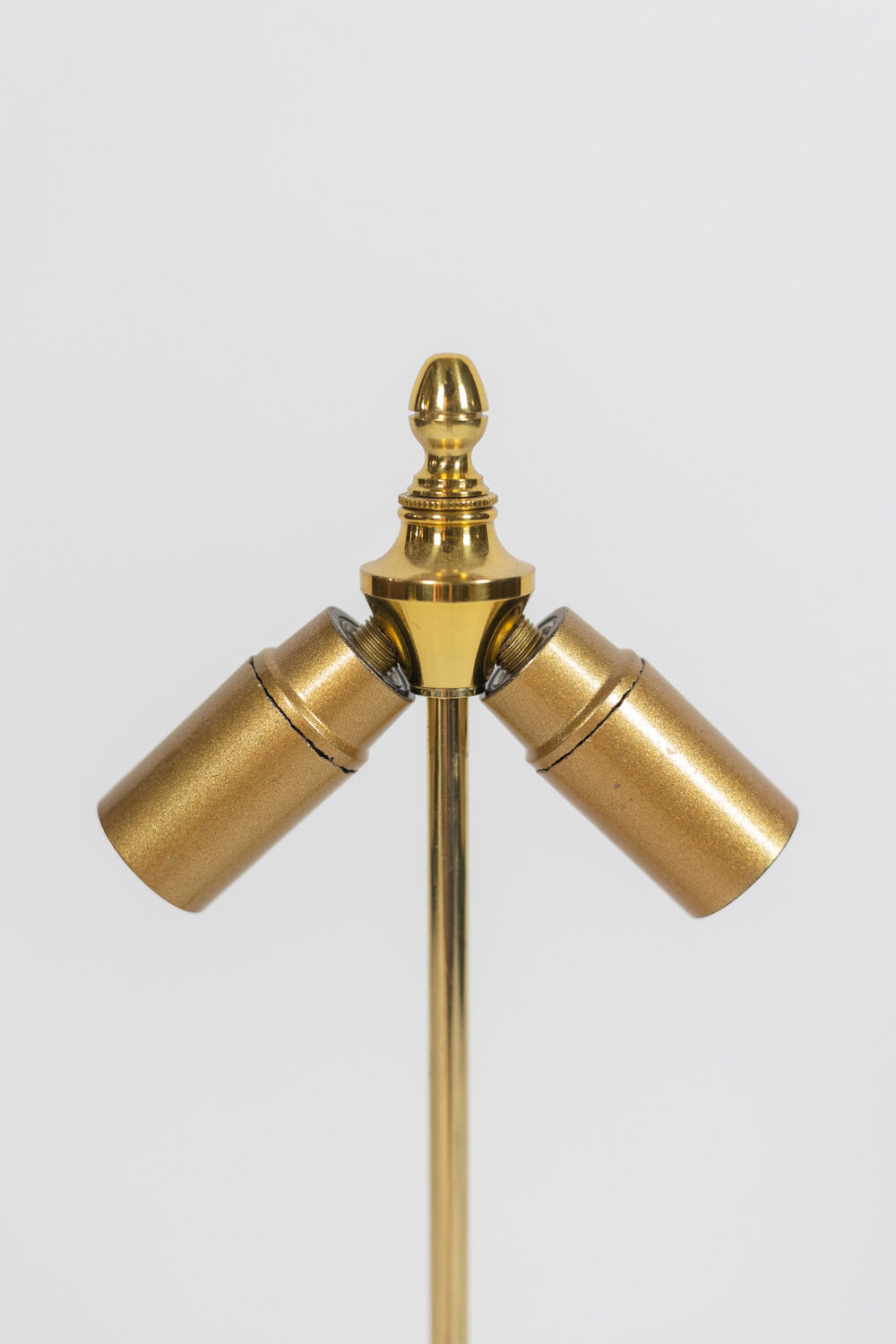 Porcelain and bronze lamp, circa 1880