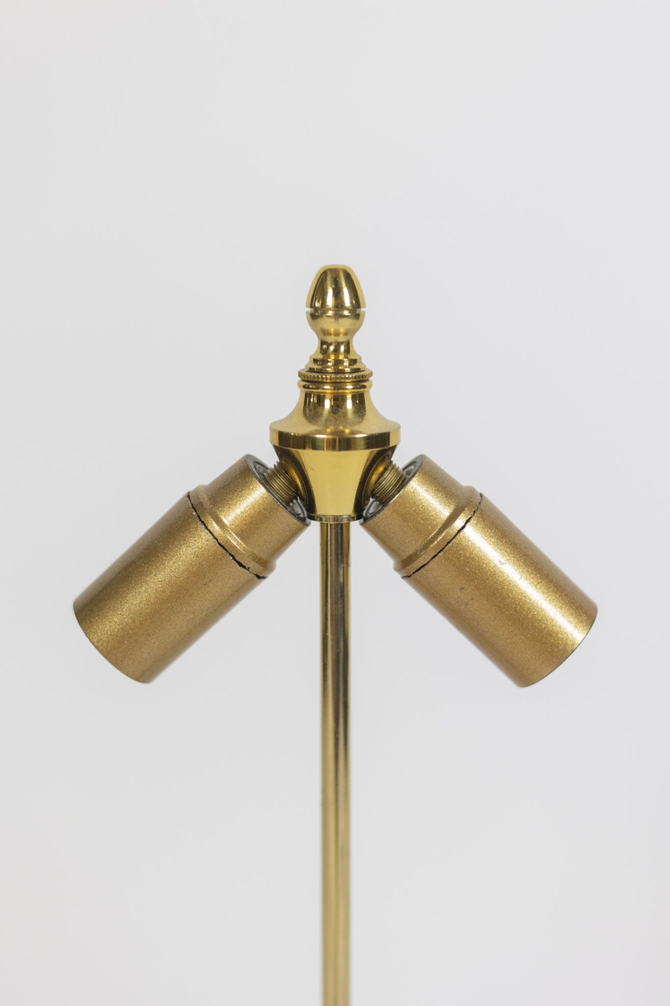Porcelain and bronze lamp, circa 1880