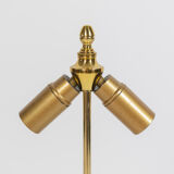 Porcelain and bronze lamp, circa 1880