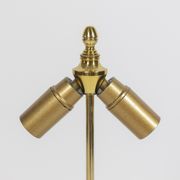 Porcelain and bronze lamp, circa 1880