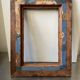 Antique handcarved frame   solid wood 30 cm x 22.5 cm