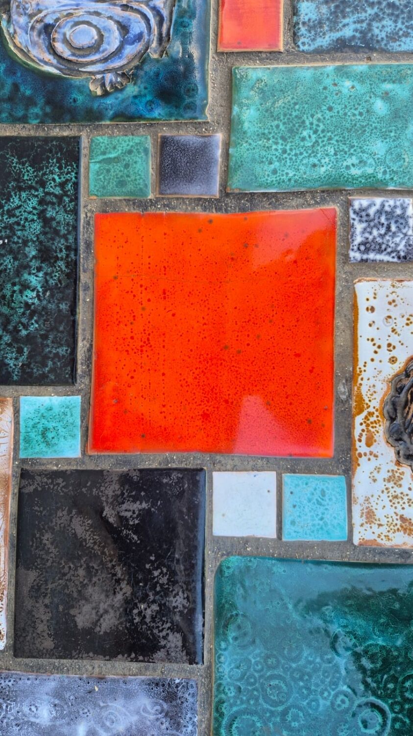 Ceramic coffee table Princess 1960