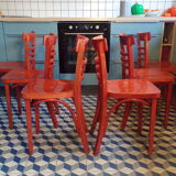 Lot 6 bistro chairs