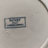 Royat dessert plates Sarreguemines