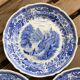 3 dessert plates Villeroy and Boch Burgenland blue