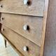 Tapered leg chest of drawers