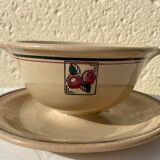 Saucier E.Charbonnier vintage porcelain