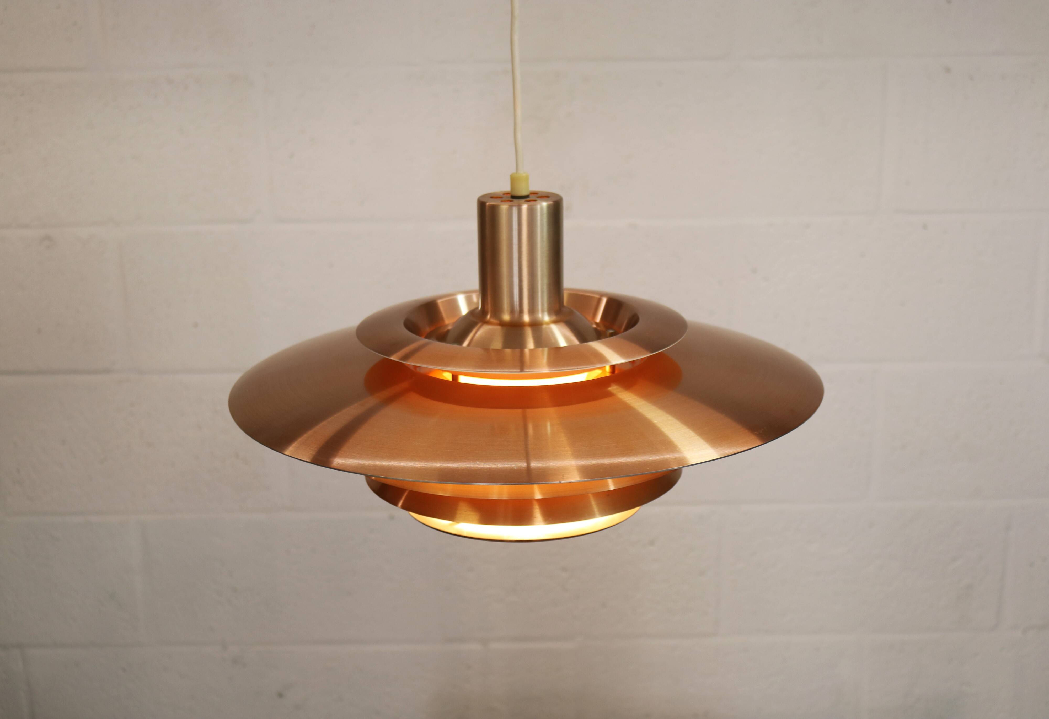 Very rare old Danish design lamp by Teknika model 425 - 60's
