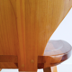 Set of 2 low pine chairs by Carl Malmsten for Svensk Fur 1950