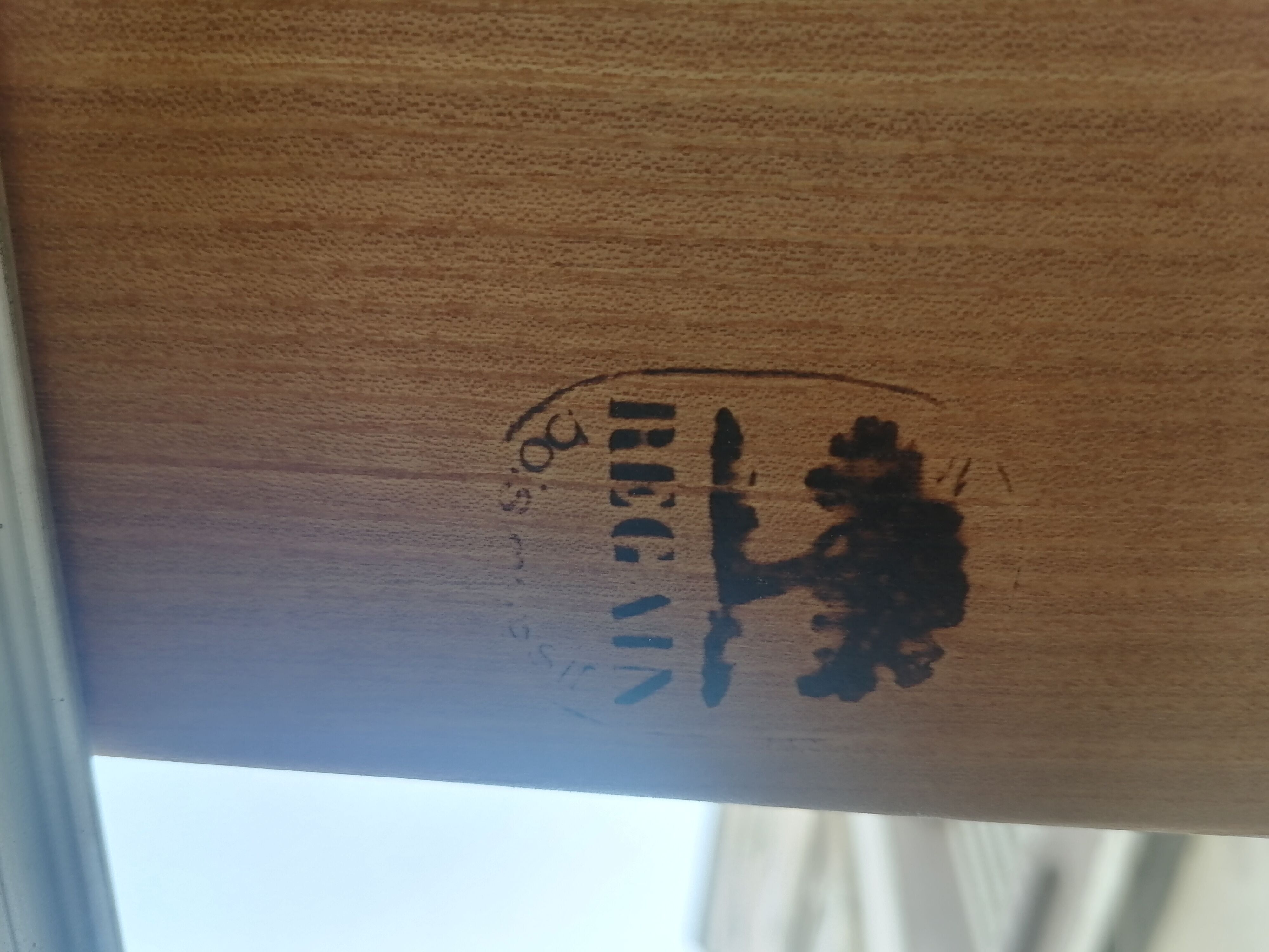 Table regain and six chairs