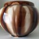 Art deco ceramic pot cover