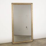 19th C Rectangular Flower and Leaf Mirror