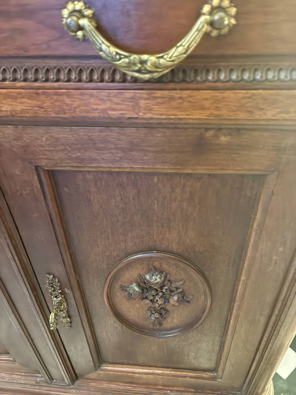 Marble sideboard