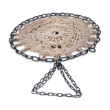 String coffee table and chains