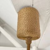 Vintage German DORIA Suspension in Cracked Glass 1960s