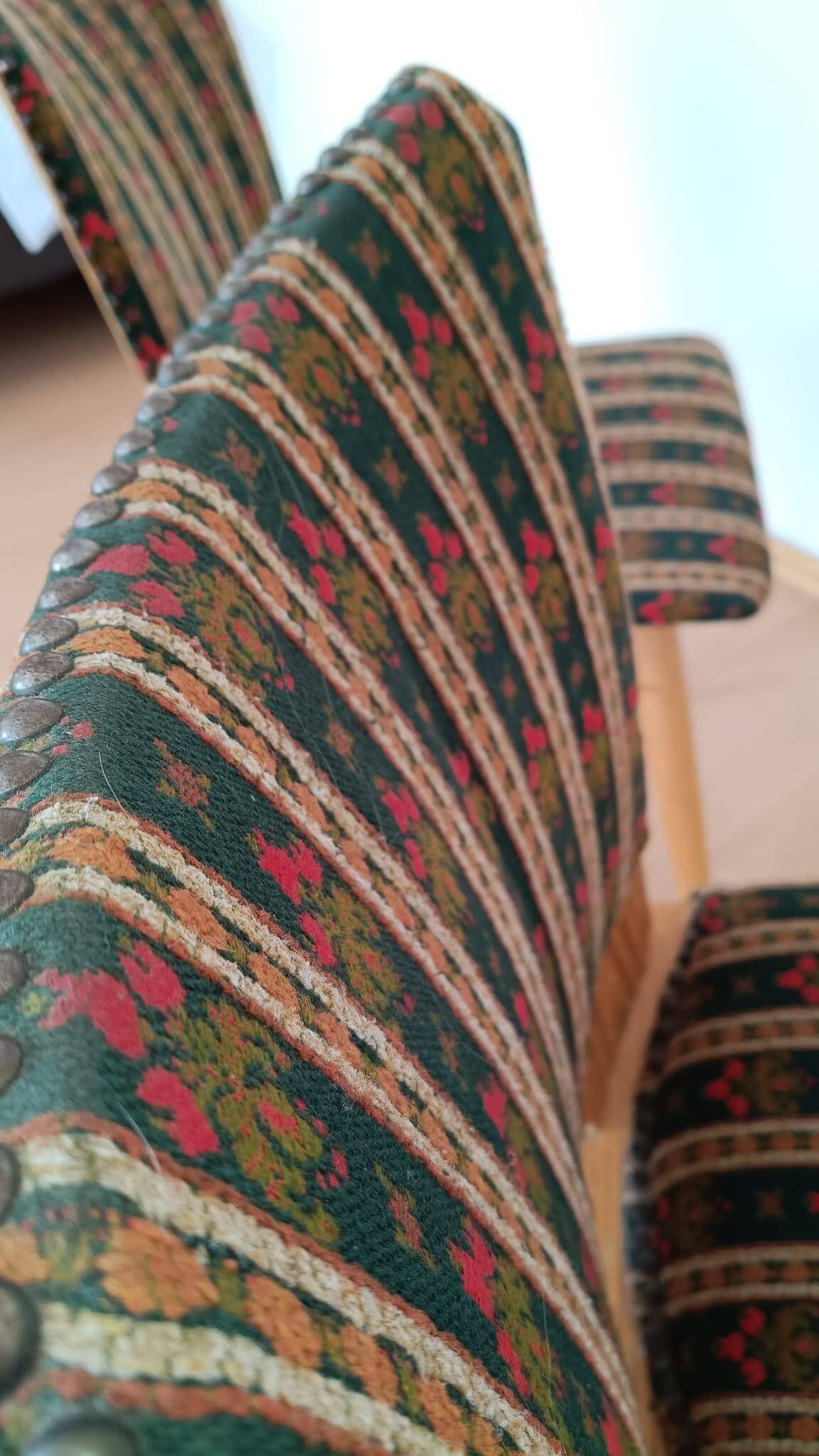 Pair of Modernist Chairs with Compass Legs – 1950s