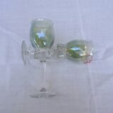 8 colored walking glasses