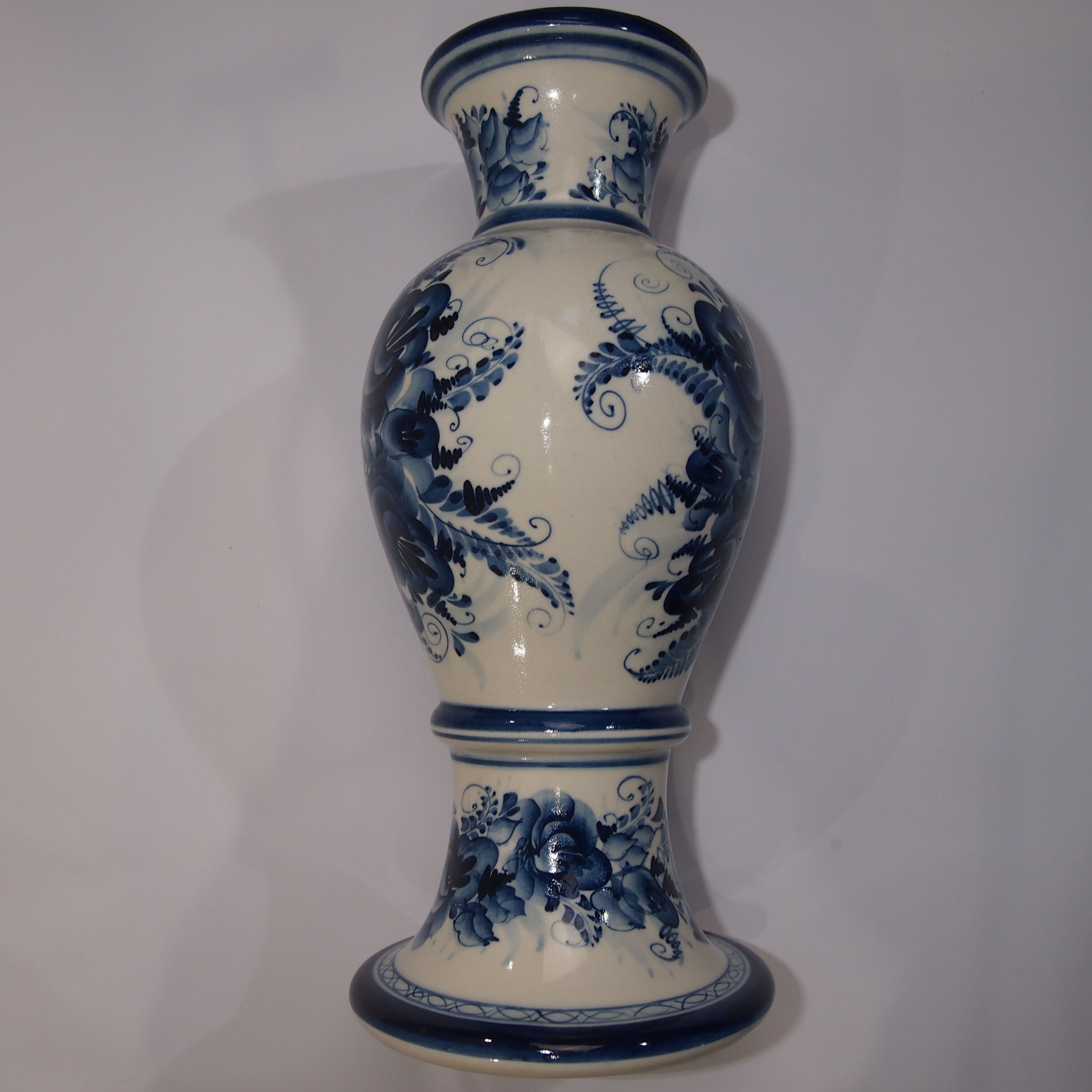 Faience vase