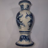 Faience vase