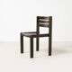 1 of 30 Wilkhahn stackable dining chair, green stained wood, Germany, 1970s