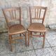 Paire de chaises bistrot Luterma vintage