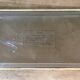 Ancient lithographed sheet metal plate "Byrrh refreshed..." 19x39cm 1910
