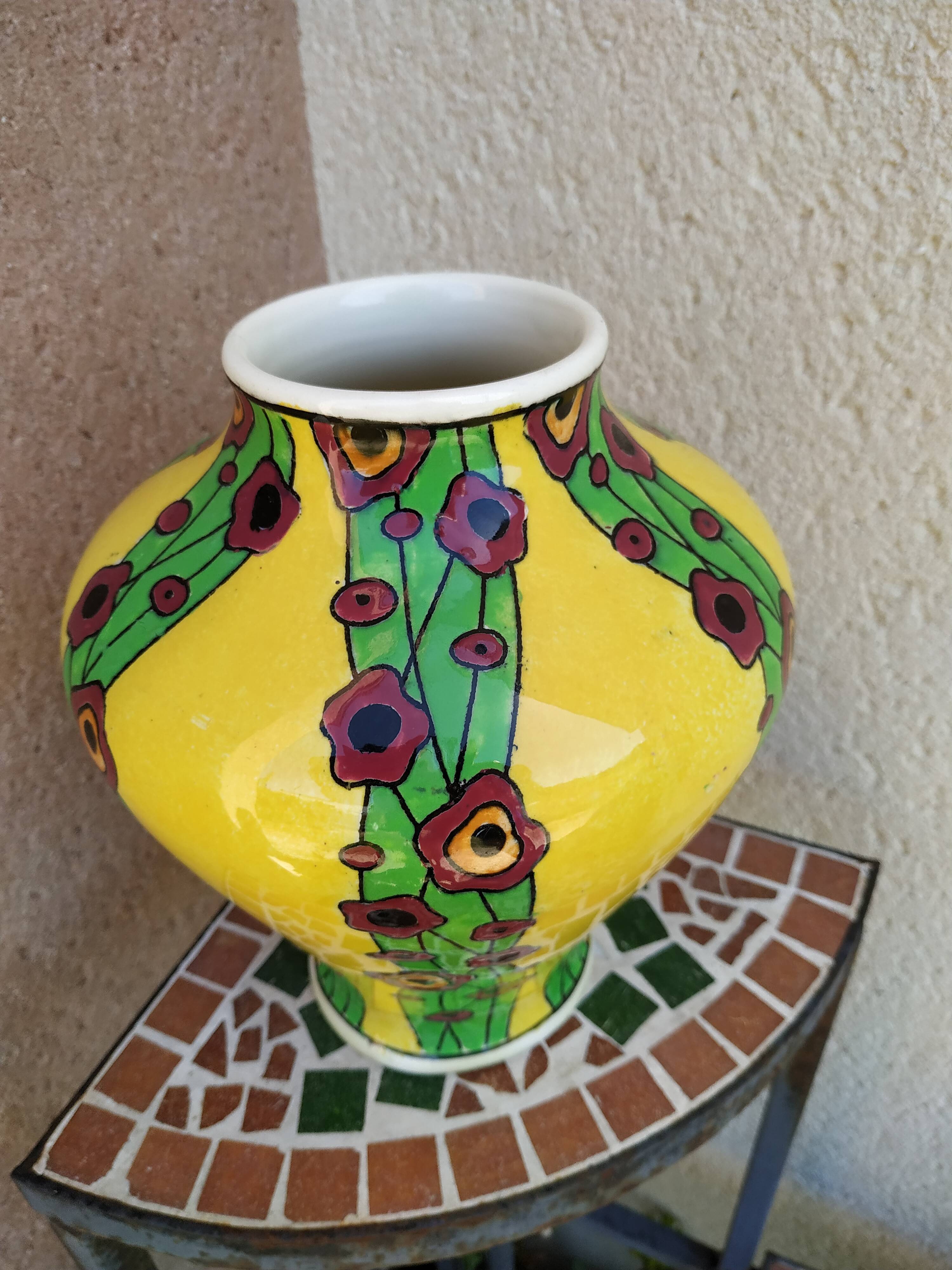 Art deco vase keramis-charles Catteau