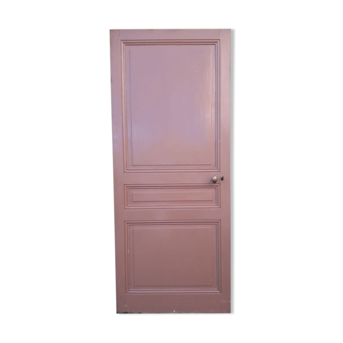 Communication door 199x82,8cm old molded