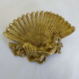 Cendrier/ vide poche en bronze ancien