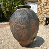 18th-century terracotta wine jar