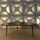 Vintage Coffee Table by Charles Ramos Free Form 1950