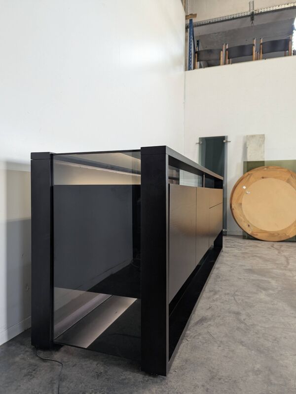 Enfilade Roche Bobois modèle Glassbox